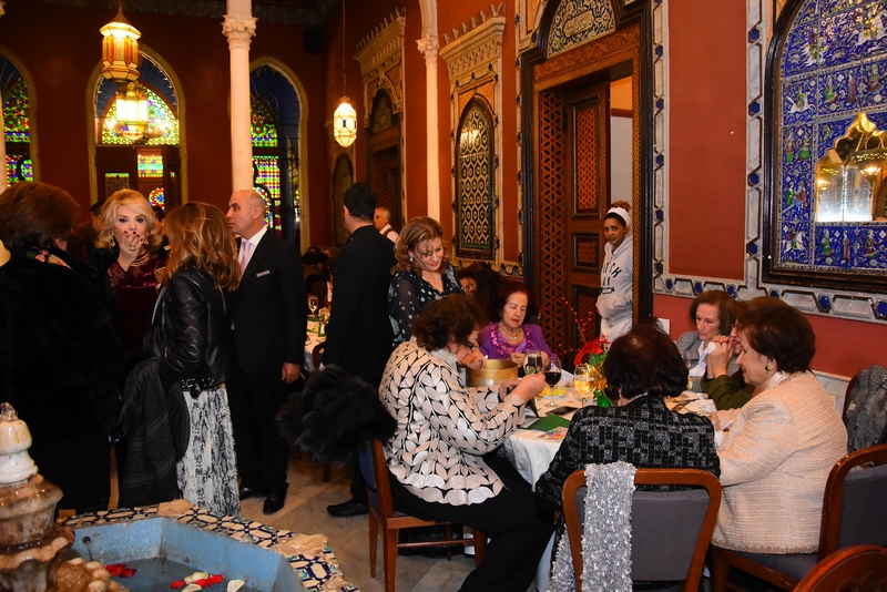 Young Women Christian Association lunch at Villa Linda Sursock